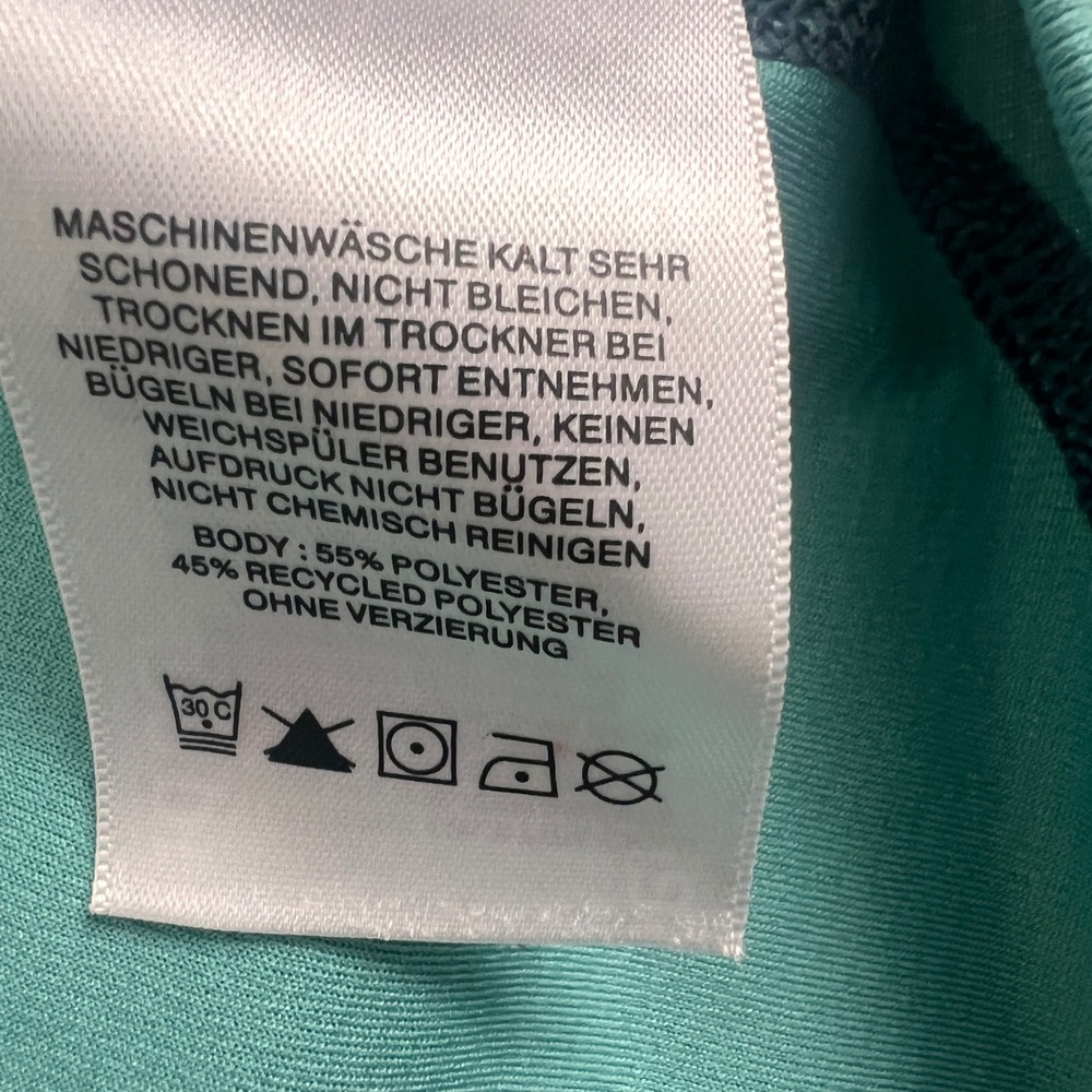 Columbia Titanium Omni-Shade Polo Shirt Womens Medium Teal Green Short Sleeve - Picture 11 of 11